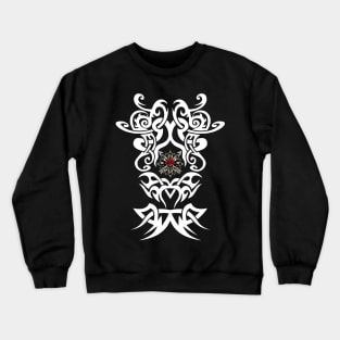 ABSTRACT TATTOO TYPE STYLE ART DESIGN Crewneck Sweatshirt